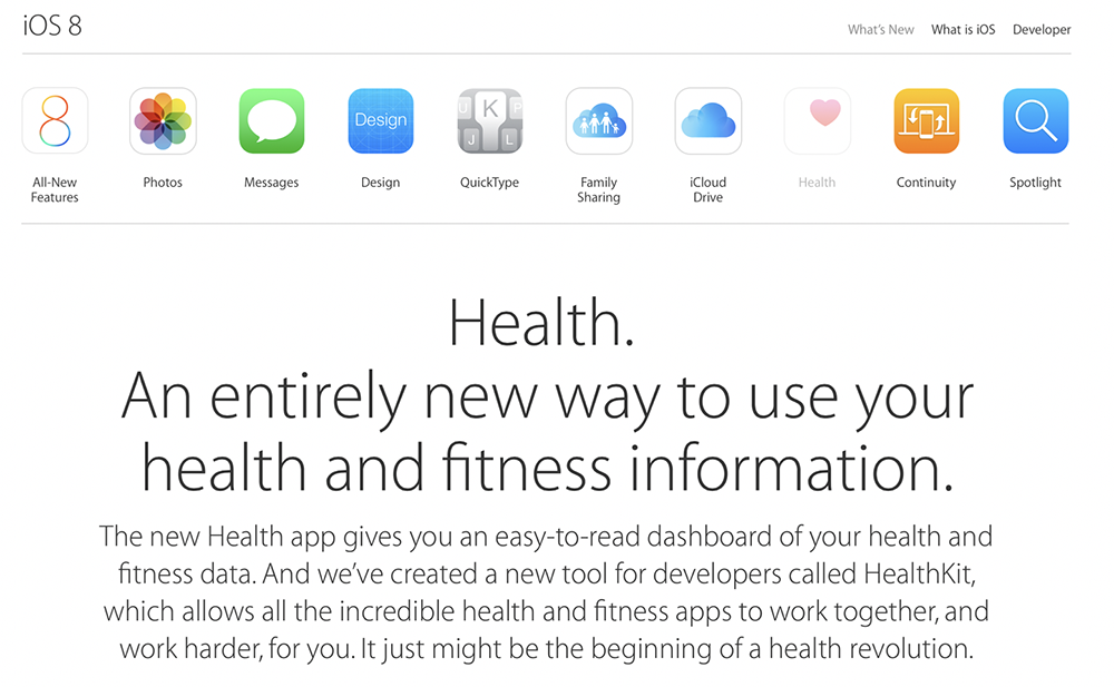 Apple targets the consumers to expect more from Medicine